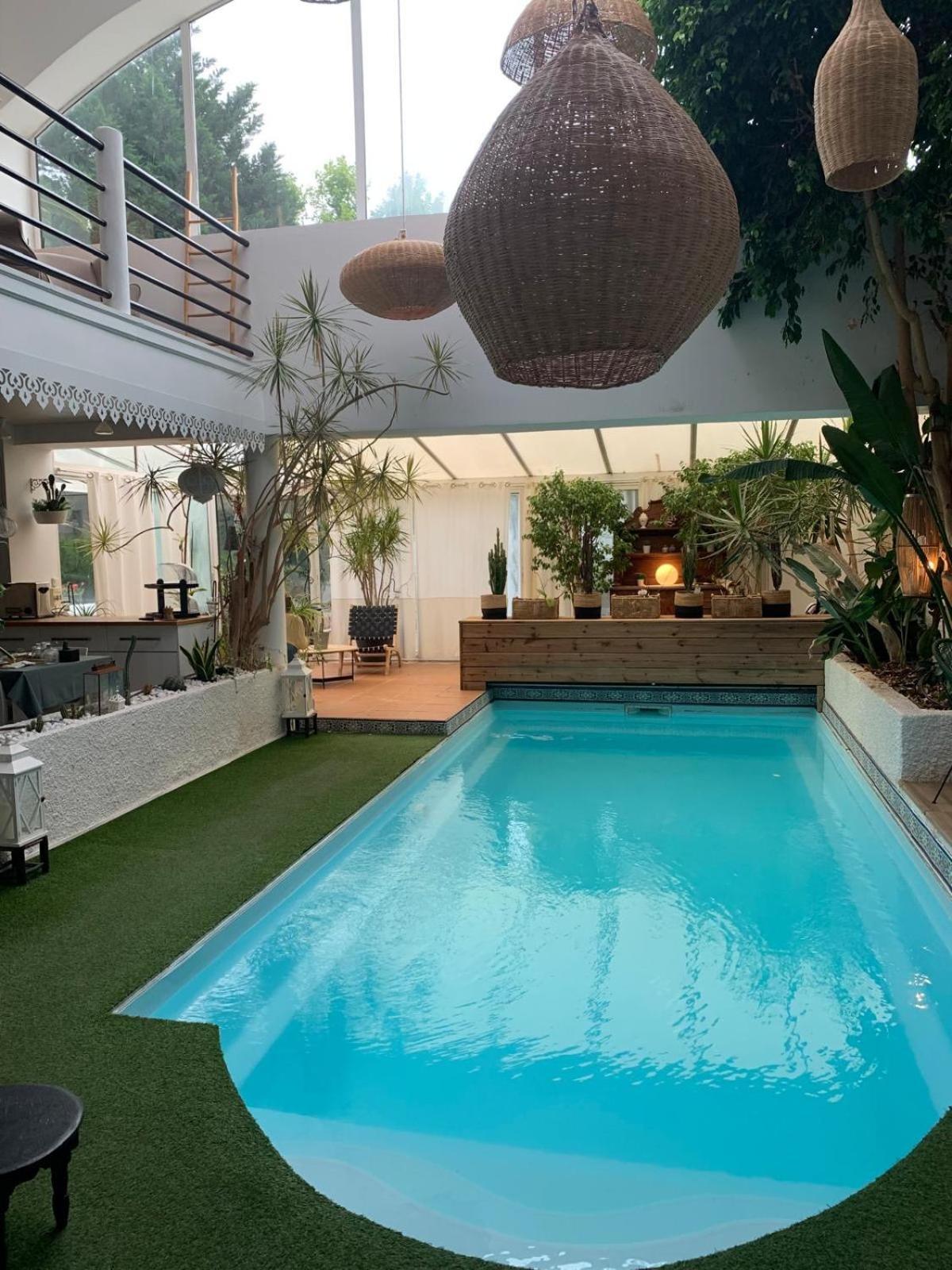 Chambre D'Hotes Villa Ambrosia Et Spa ナルボンヌ エクステリア 写真